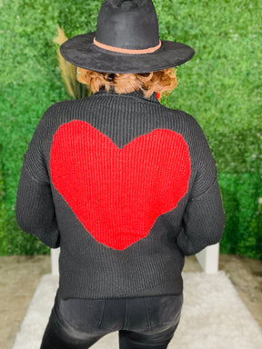 Always Come Back Sweater - S281BK