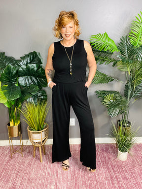 New Life Moments Black Romper - R007BK