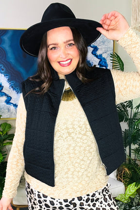 City Chic Quilted Vest