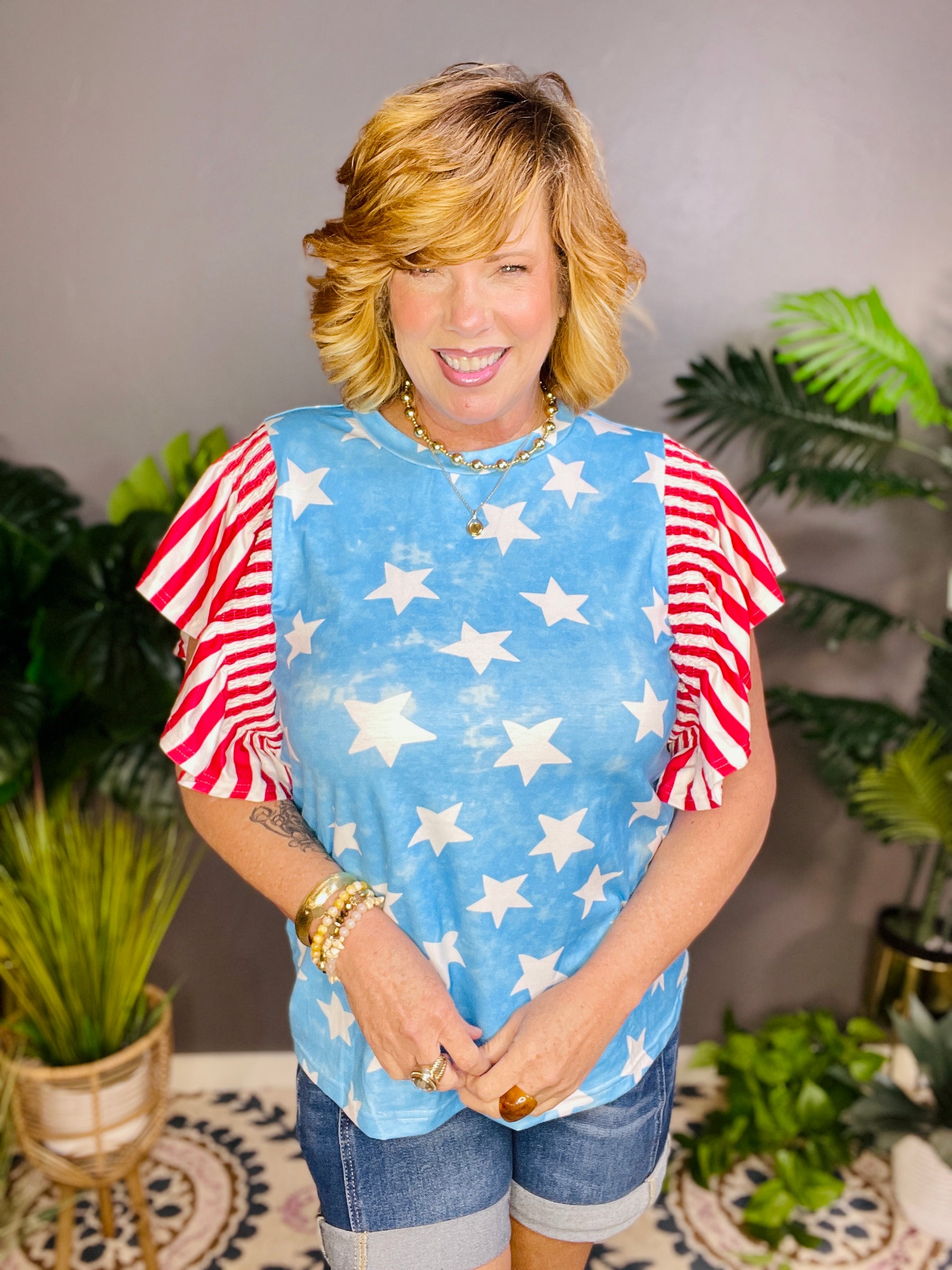 Raised On Freedom Top - S766USA