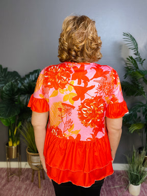 Floral Never Fails Top - S091PK