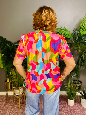 Pop Of Color Top - S513MU