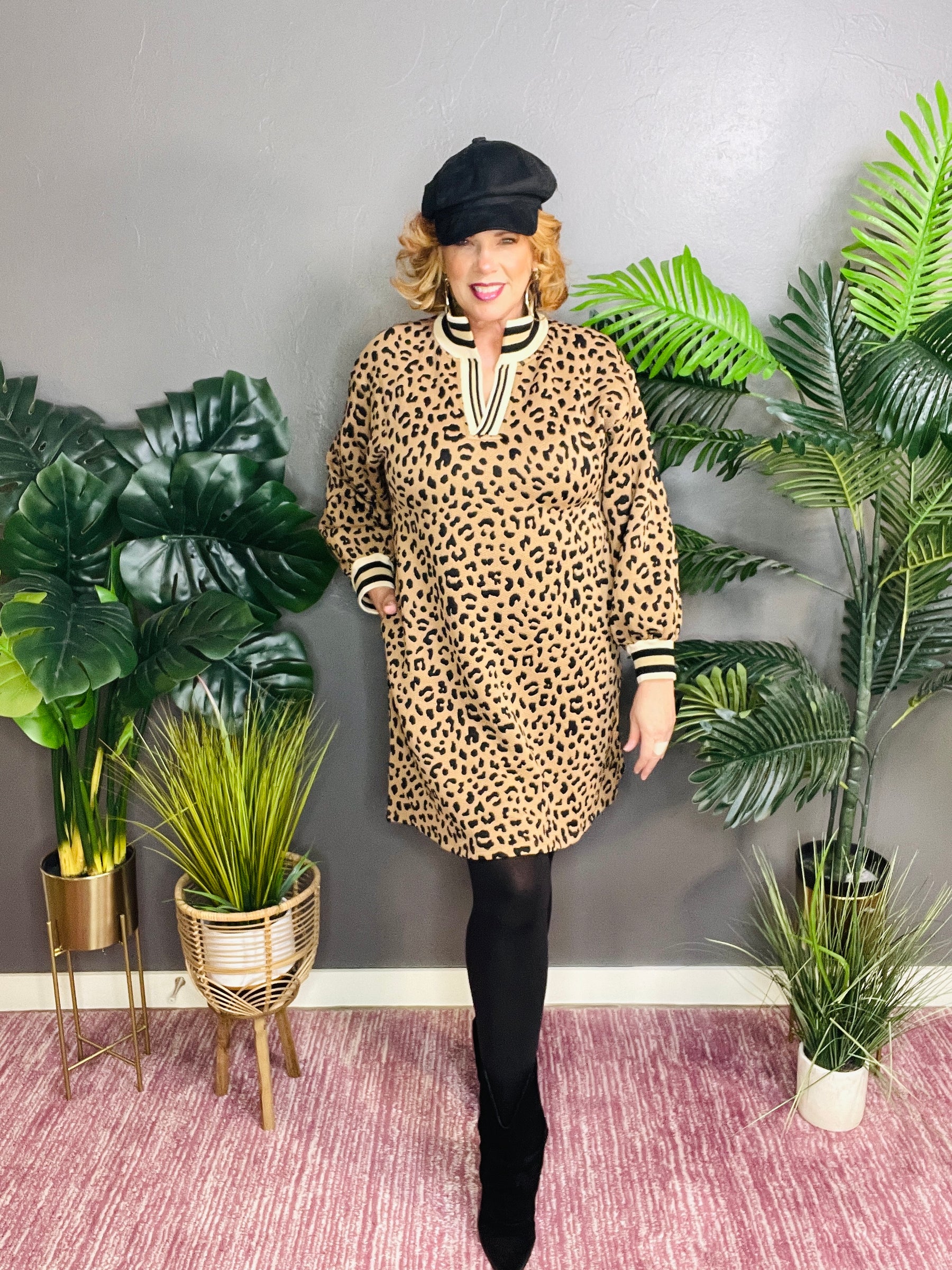 Wild Days Calling Textured Dress - DR055LE