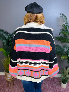 Warm And Cozy Half Zip Sweater - OT013MU
