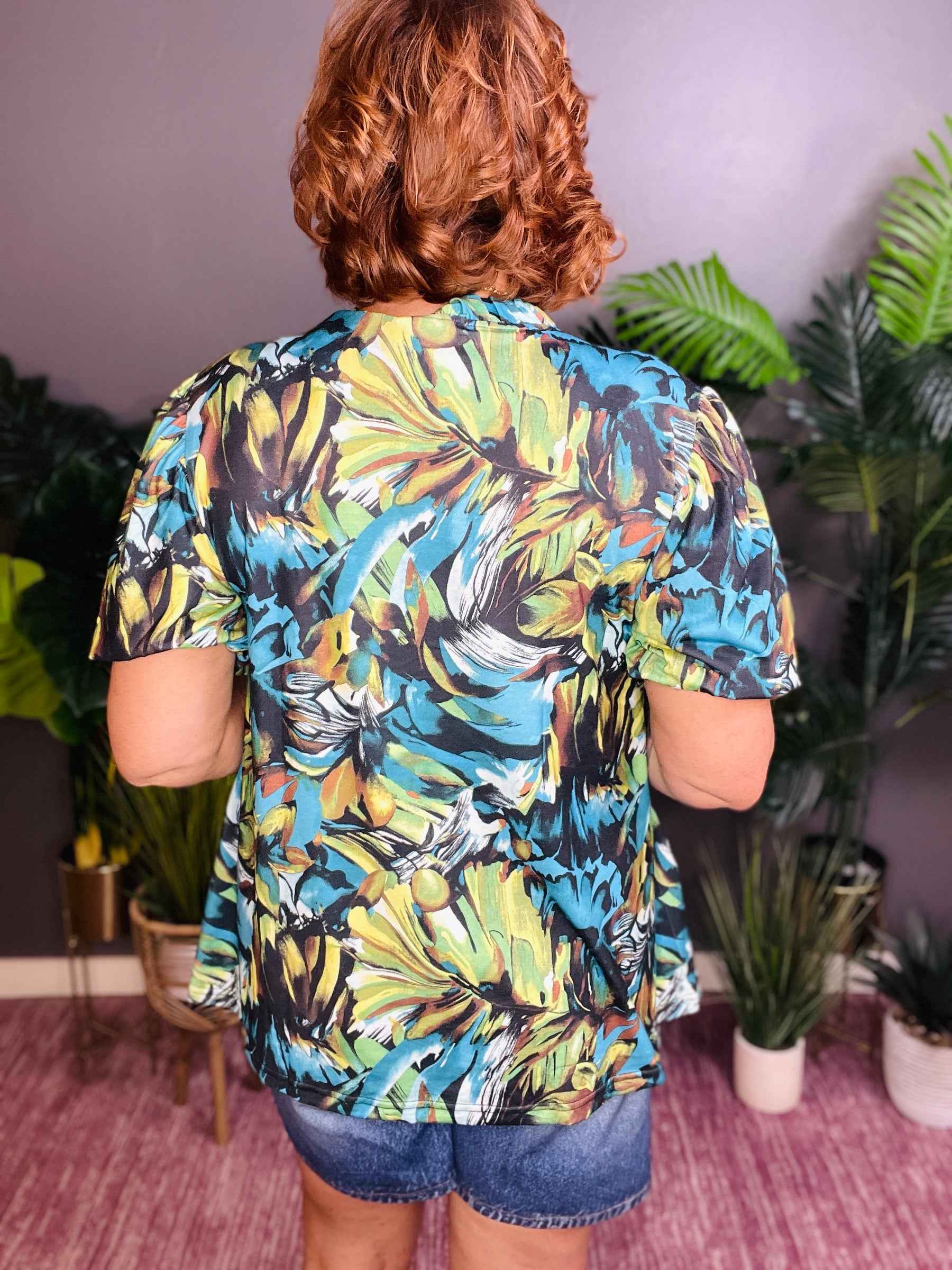 Floral Fever Top - S426TQ