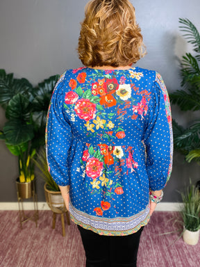 Just A Flower Thing Top - S086NV