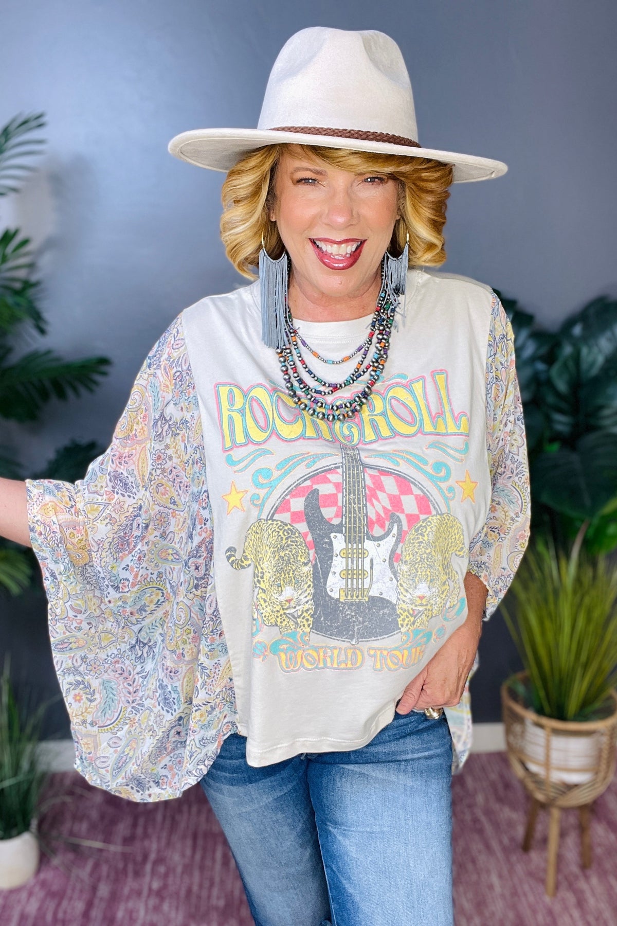Rock And Roll Vintage Top - S021AW