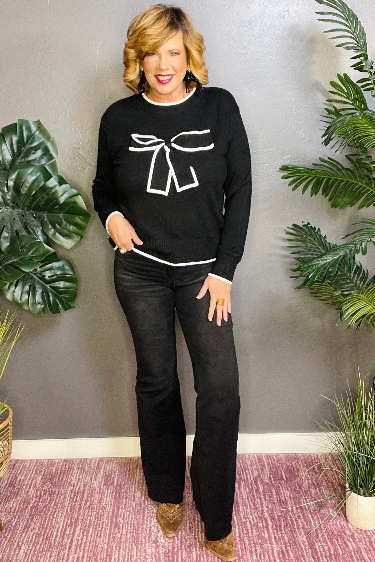 All About The Bow Sweater