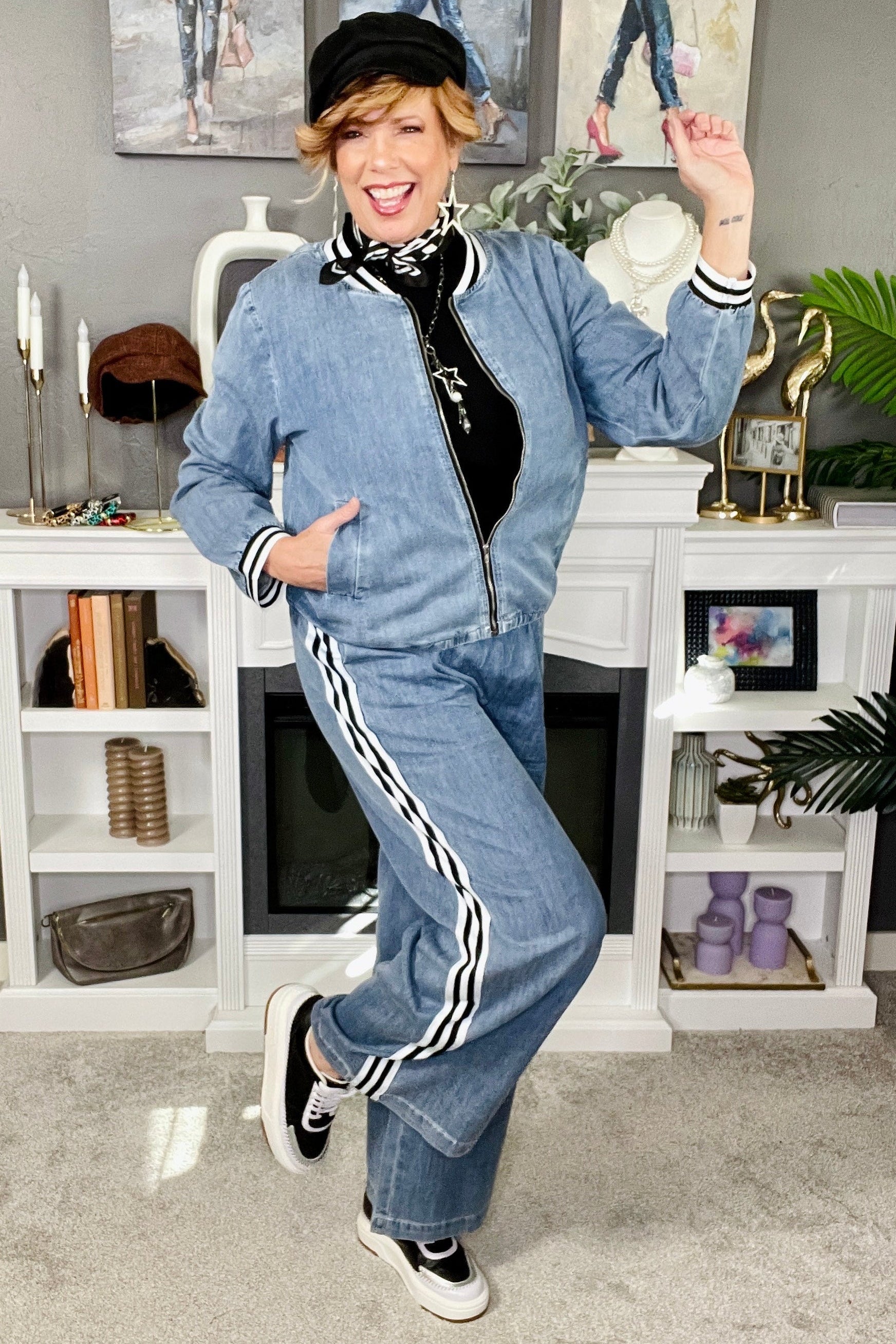 Easy Breezy Denim Pants - P006DN