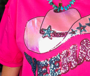 Yeehaw And Shine Top - S445FU