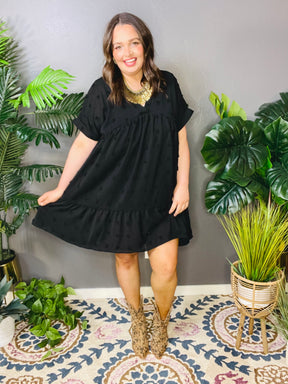 Gracefully Yours Swiss Dot Dress (5 Colors)
