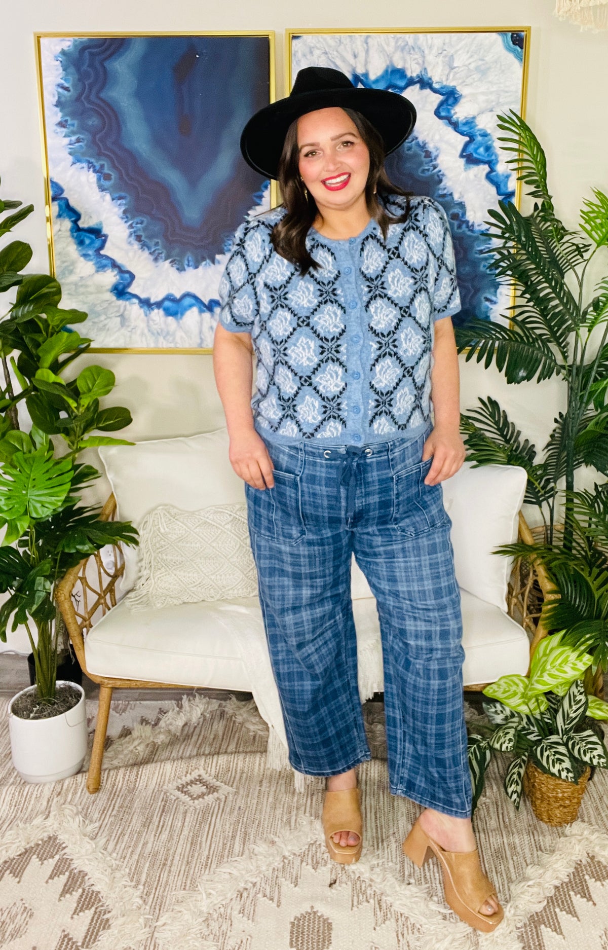 Blue Ridge Boho Knit Cardigan