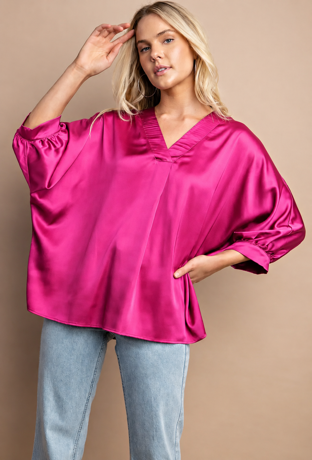 Fuchsia State Of Mind Top - S969FU