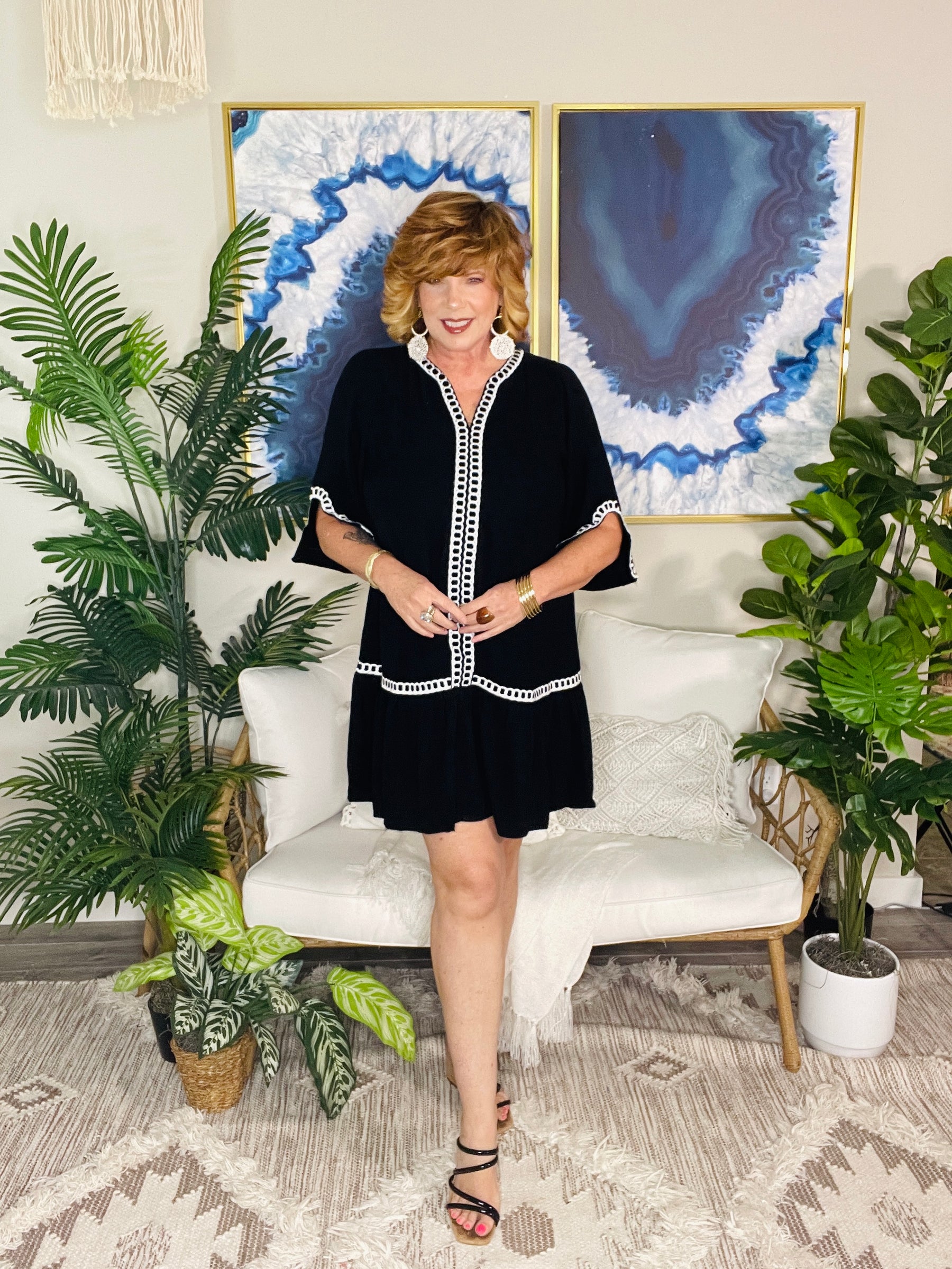 Just My Style Dress - DR257BK
