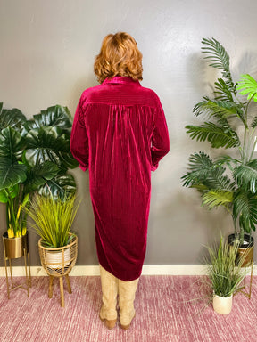Style Goals Wine Duster - OT026WN