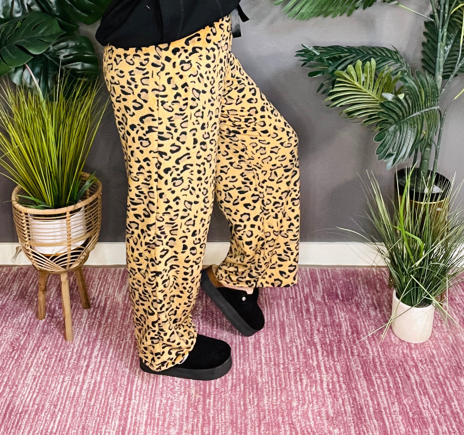 Soft And Cozy Wide Leg Pants (3 Colors)