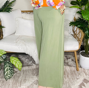 The Perfect Look Green Pants - P113GN