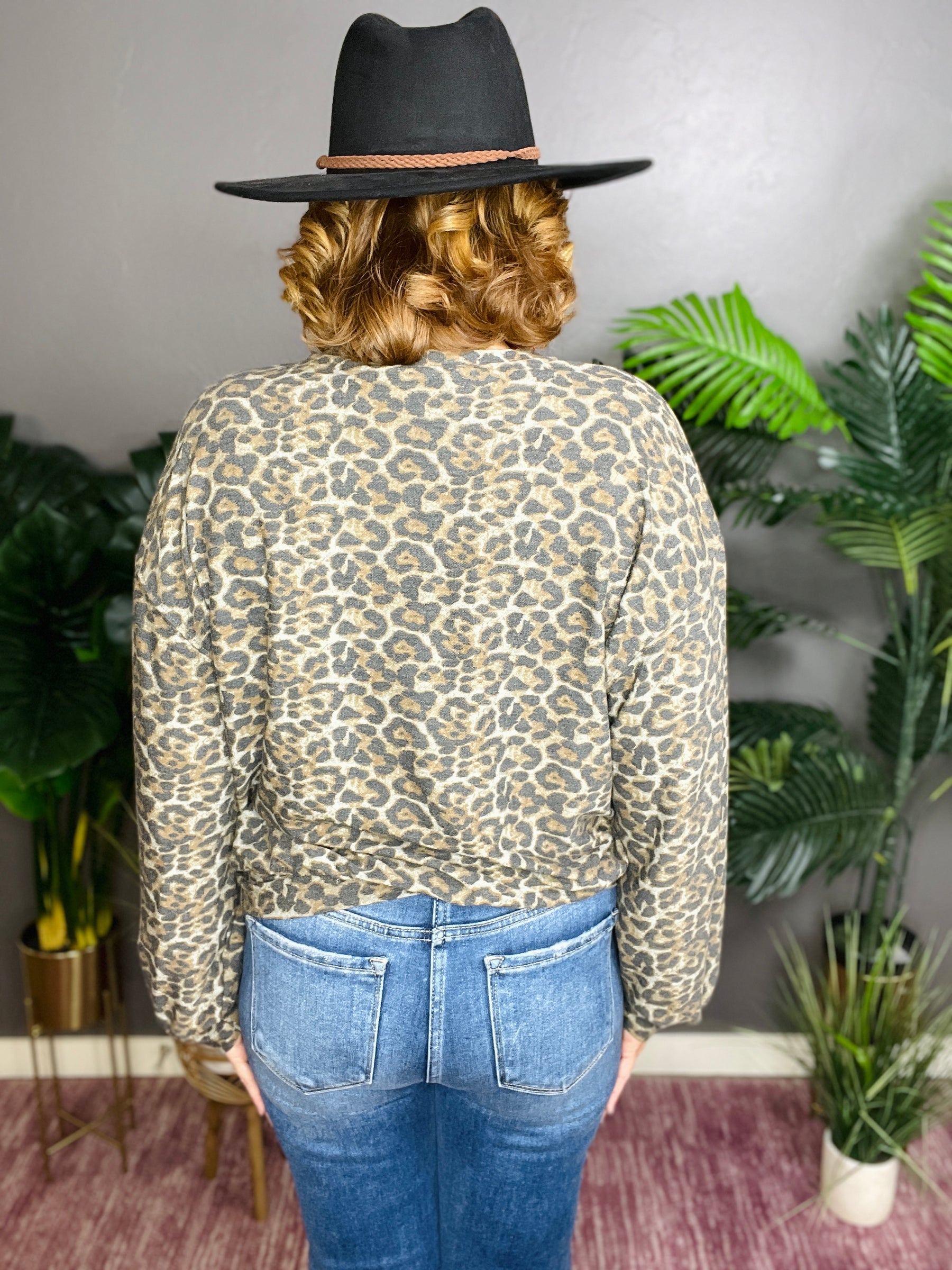 Freebird Leopard Top - S158LE