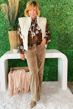 Put A Bow On It Quilted Vest