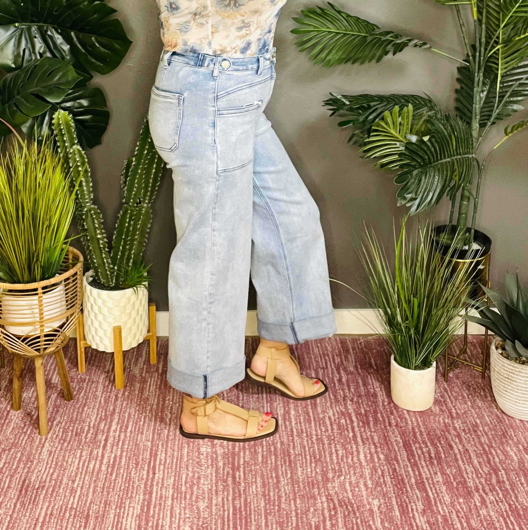 Reese Front Pocket Jeans - J021DN