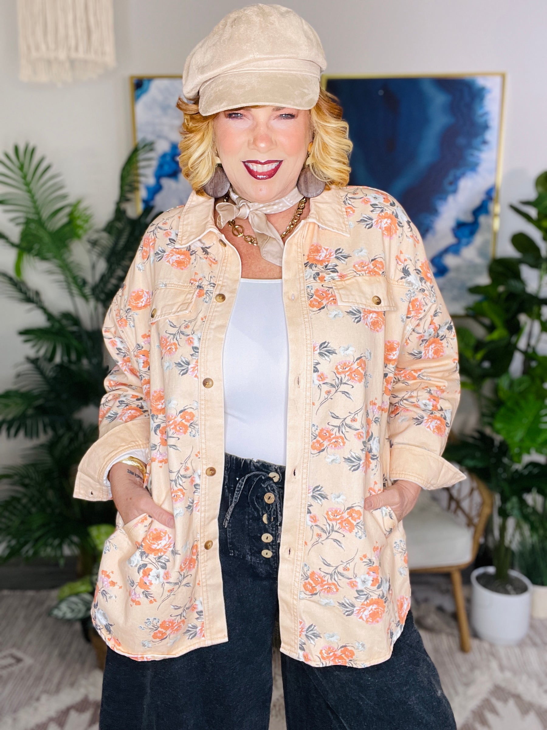 She's Got It Floral Jacket