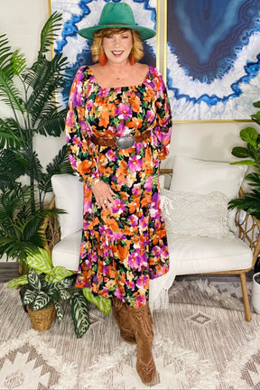 Falling For Florals Dress - DR262MU