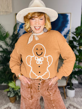 Gingerbread Kisses Sweater