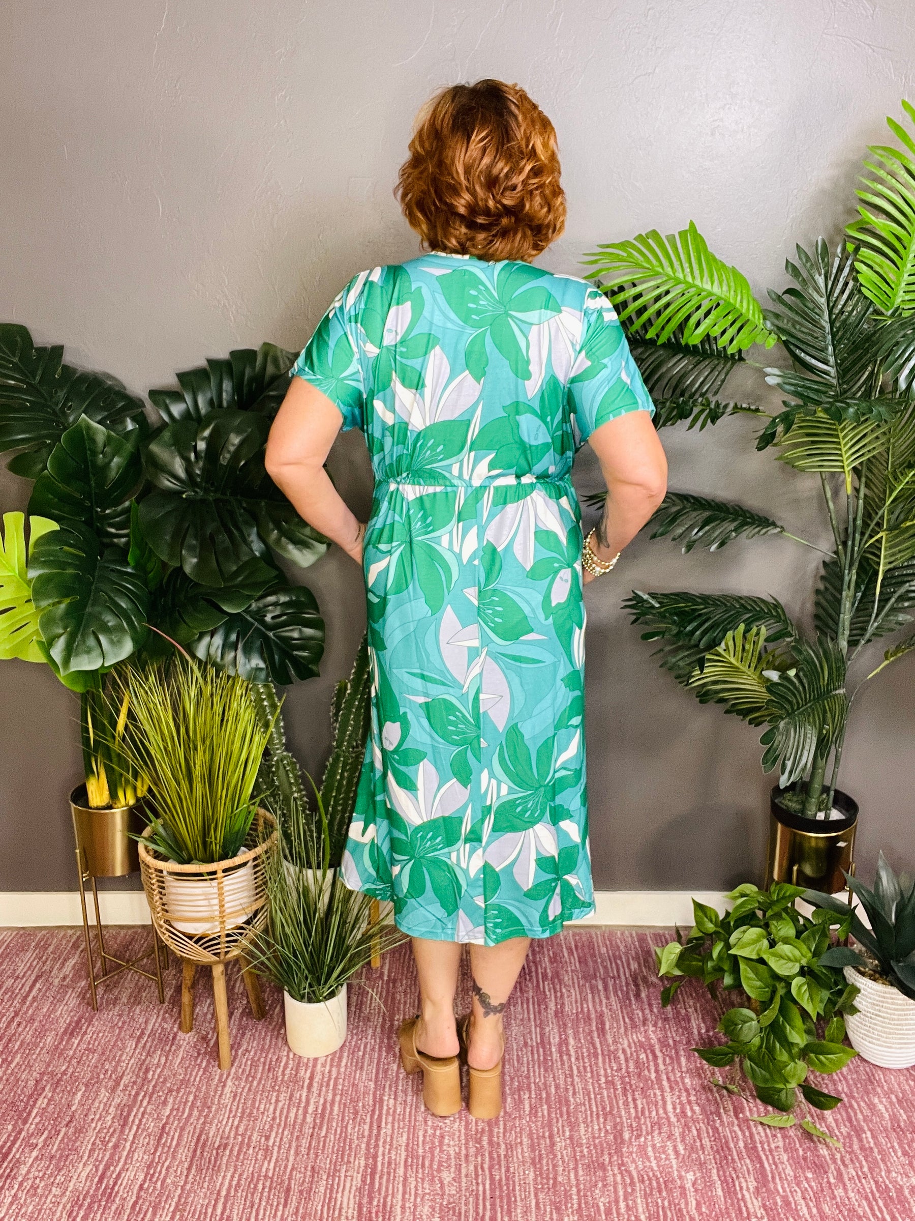 Pretty As A Picture Dress - DR148GN