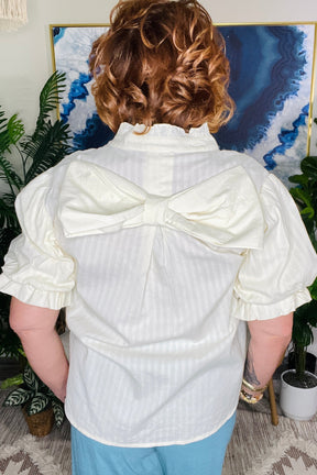 Sunday Brunch Back Bow Top - S811CM