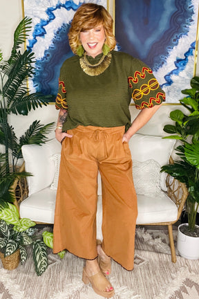 Copper Canyon Camel Pants - P157CA