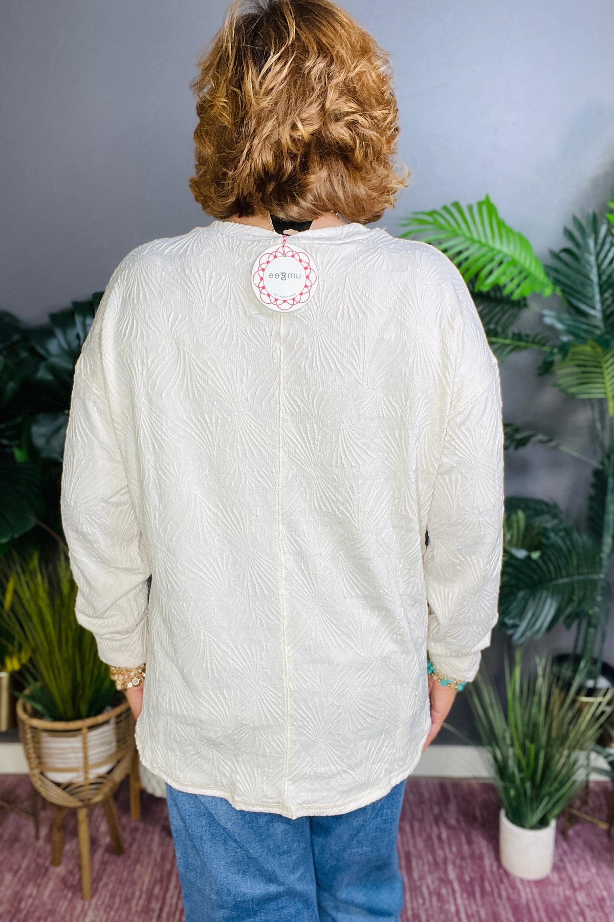 Basic But Better Ecru Top - S289EC