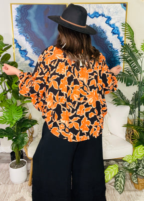 Autumn In The Air Black Top - S988BK