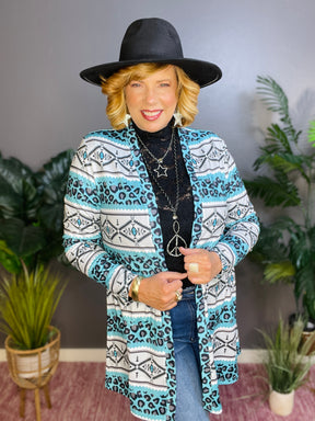Aztec State Of Mind Cardigan - OT014TU