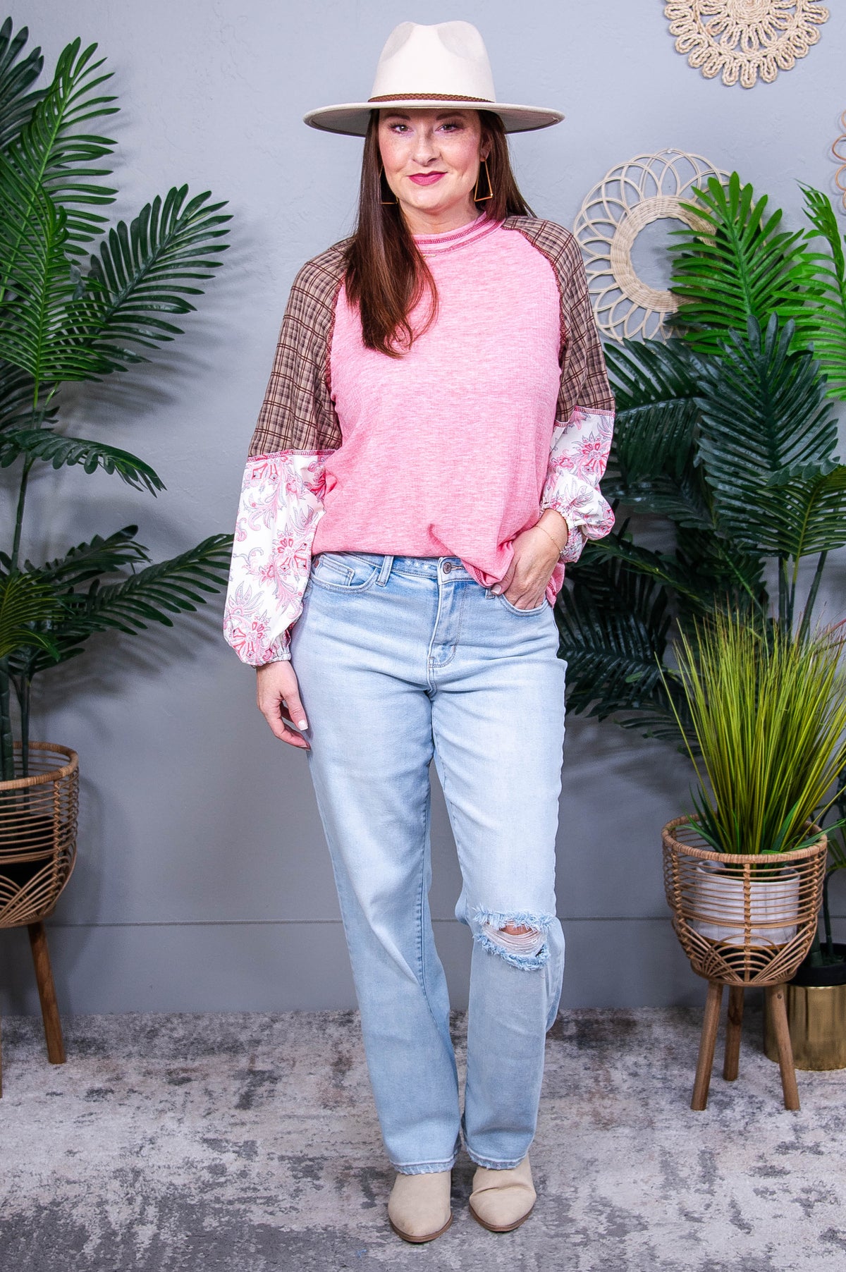 Parker High Rise 90's Straight Jeans - K1338DN