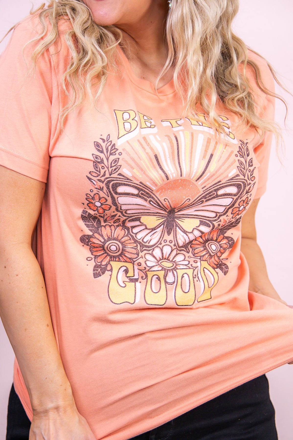 Be The Good Sunset Graphic Tee - A3302SS