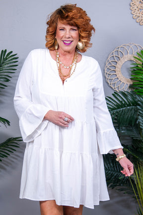 Speaking My Truth Ivory Dress D5696IV