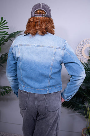 Denim State Of Mind Cargo Denim Jacket