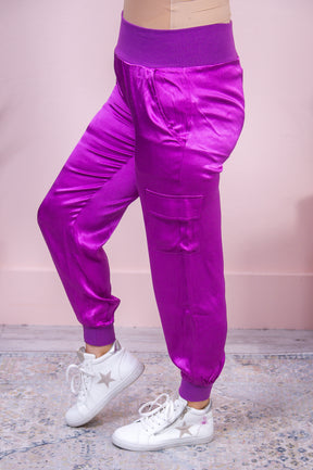 All About Attention Magenta Solid Top/Pant (2-Piece Set) - T8196MG