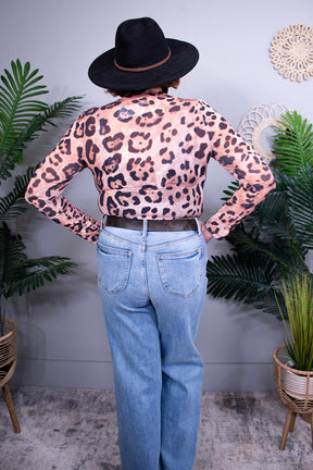 The Wild Side Sheer Mesh Top