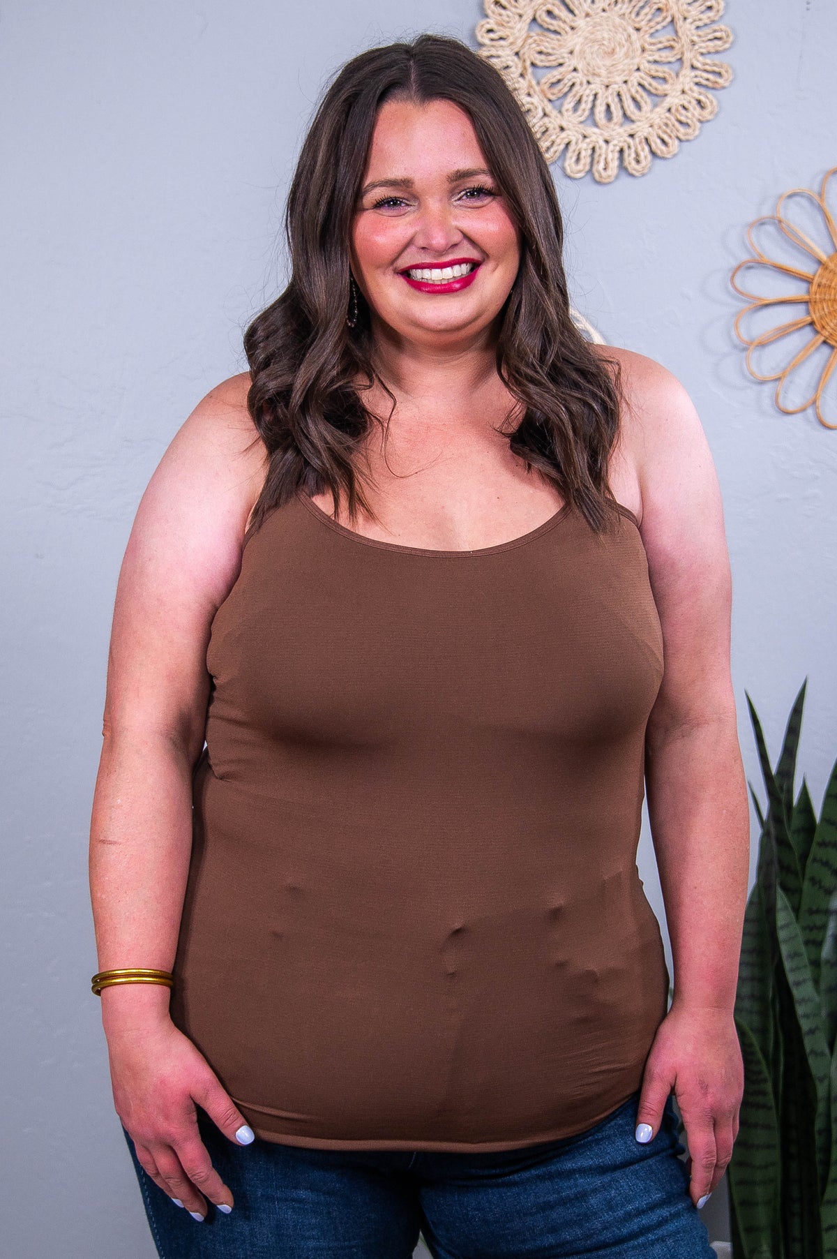 Seamless Extended Cami (Sizes 12-18) - CAM1057