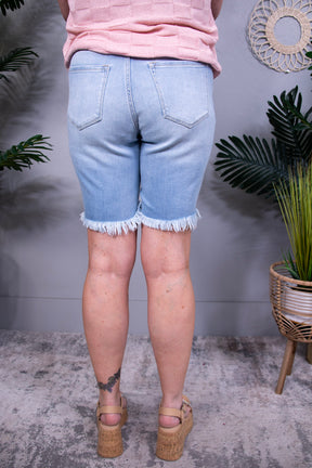 Haven High Rise Bermuda Jean Short