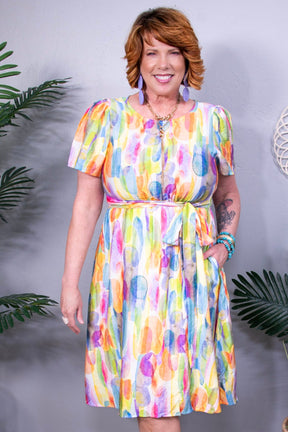 Young, Wild & Free Round Neck Dress