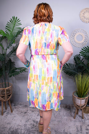 Young, Wild & Free Round Neck Dress