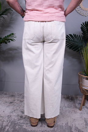 Stars & Stripes Cream Pants - PNT1780CR