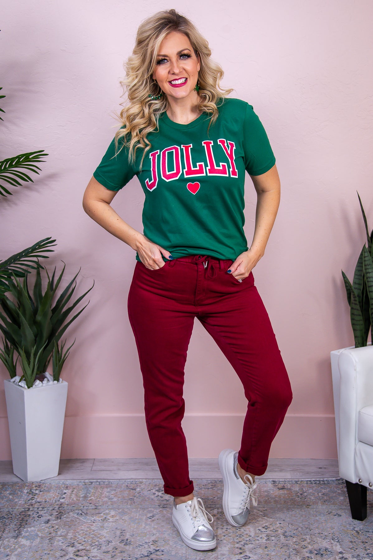 Jolly Evergreen Graphic Tee - A3036EGN