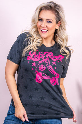Let's Roll Star Graphic Tee - A3192SM