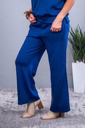 Travel Collection Catalina Navy Solid Pants - PNT1734NV