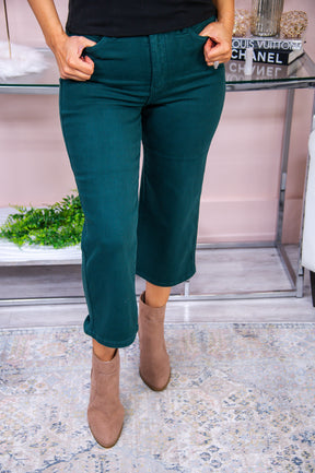 Becky Teal Solid Jeans - K1034TE
