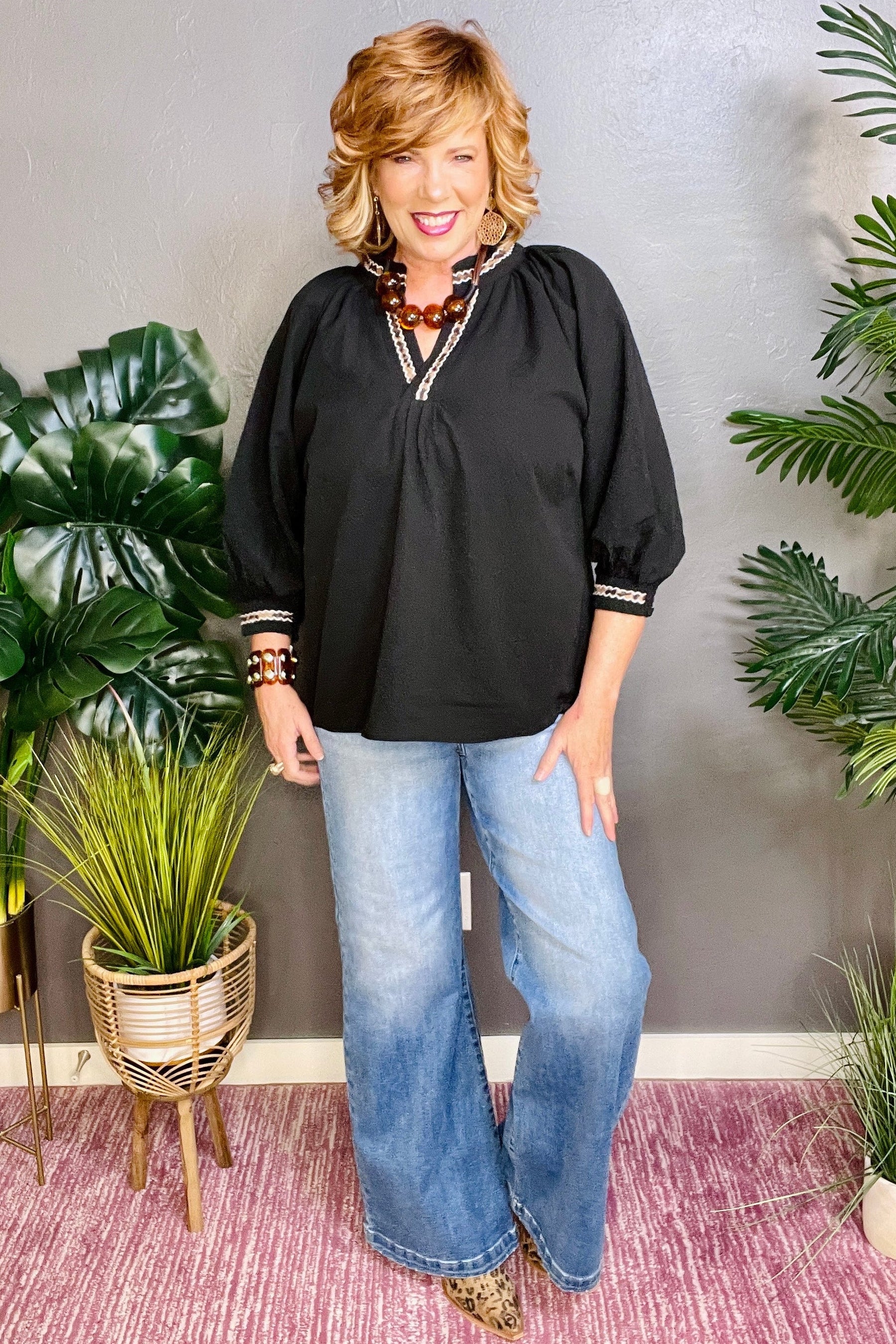 Sweet On You Top - S080BK