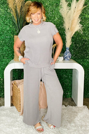 Setting The Scene Wild Wind Top And Pant Set